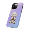Bichon Frise Giving Heart Tough iPhone Case. Dog Lover Phone Case. Compatible with many of iPhone Models. Please See our iPhone model selection list.