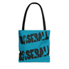 Baseball tote bag, Baseball Shopping Bag, Grocery Bag, Library Bag. Three Sizes to Choose From.