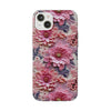 Pink Floral Embroidery Flexi iPhone Cases. Soft iPhone case. Compatible with many of iPhone Models. Please See our iPhone model selection list.