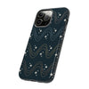 Wave Lines and Stars Pattern Tough iPhone Case. Compatible with many of iPhone Models. Please See our iPhone model selection list.