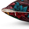 3D Leather Flower Throw Pillow.