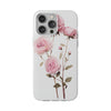 Pressed Pink Roses Flexi iPhone Cases. Soft iPhone case. Compatible with many of iPhone Models. Please See our iPhone model selection list.