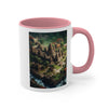 Miniature, World Landmark, Angkor Wat in Cambodia. coffee mug, Tea mug.