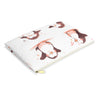 Little Penguins Pencil Bag for kids, pencil case for kids, Two sizes to choose from.