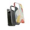 Abstract Wavy Line Art Tough iPhone Case. Compatible with many of iPhone Models. Please See our iPhone model selection list.