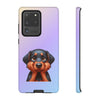Dobermann Sad Face Tough Phone Case For Samsung. Samsung Case. Dog Lover Phone Case. Compatible with many of Samsung Models. Please See our Samsung model selection list.
