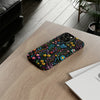 Wildflowers Embroidery Tough iPhone Case. Compatible with many of iPhone Models. Please See our iPhone model selection list.