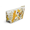 Dried wildflowers Cosmetic Bag, Accessory Pouch.