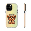 Yorkshire Terrier Sad Face Tough iPhone Case. Dog Lover Phone Case. Compatible with many of iPhone Models. Please See our iPhone model selection list.
