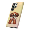 Boxer Sad Face Tough Phone Case For Samsung. Samsung Case. Dog Lover Phone Case. Compatible with many of Samsung Models. Please See our Samsung model selection list.