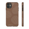 Line Art Tough iPhone Case, Compatible with many of iPhone Models. Please See our iPhone model selection list.