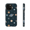 Planet Pattern Tough iPhone Case. Compatible with many of iPhone Models. Please See our iPhone model selection list.