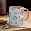 Mermaid and Dolphins Mug for girls.