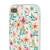 Spring Flower Pattern Flexi iPhone Cases. Soft iPhone case. Compatible with many of iPhone Models. Please See our iPhone model selection list.