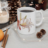 Lily white Ceramic Mug 11oz.