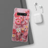 3D Looking Pressed Wildflowers Flexi Samsung phone Case. Soft phone Case. Compatible with many of Samsung Models. Please See our Samsung model selection list.