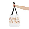 Cute kittens tote bag, library bag for kids.