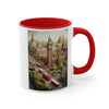 Miniature, The Elizabeth Tower in London, England. coffee mug, Tea mug.