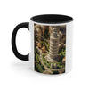 Miniature, World Famous Landmark, Leaning Tower of Pisa in Italy, coffee mug, Tea mug.