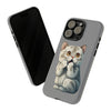 Cute Surprise Cat Tough iPhone Case, gift for Cat lover.Compatible with many of iPhone Models. Please See our iPhone model selection list.