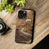 Forest Engraved Wood Tough iPhone Case, Compatible with many of iPhone Models. Please See our iPhone model selection list.