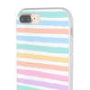 Stripe Pattern Flexi iPhone Cases. Soft iPhone case. Compatible with many of iPhone Models. Please See our iPhone model selection list.