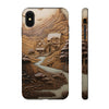 Forest Engraved Wood Tough iPhone Case, Compatible with many of iPhone Models. Please See our iPhone model selection list.