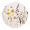 Dried Pressed Wildflower Round Mouse Pad.