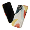 Abstract Wavy Line Art Tough iPhone Case. Compatible with many of iPhone Models. Please See our iPhone model selection list.