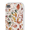 Beautiful Fall Leaf Pattern Flexi iPhone Cases. Soft iPhone case. Compatible with many of iPhone Models. Please See our iPhone model selection list.
