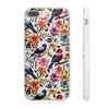 Floral and Bird Embroidery Flexi iPhone Cases. Soft iPhone case. Compatible with many of iPhone Models. Please See our iPhone model selection list.