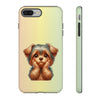 Yorkshire Terrier Sad Face Tough iPhone Case. Dog Lover Phone Case. Compatible with many of iPhone Models. Please See our iPhone model selection list.