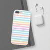 Stripe Pattern Flexi iPhone Cases. Soft iPhone case. Compatible with many of iPhone Models. Please See our iPhone model selection list.