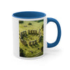Miniature, World Landmark, Stonehenge in United Kingdom, coffee mug, Tea mug.