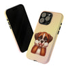 Boxer Sad Face Tough iPhone Case. Dog Lover Phone Case. Compatible with many of iPhone Models. Please See our iPhone model selection list.