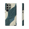 Leaf Line Art Flower Tough Phone Case For Samsung. Samsung Case. Compatible with many of Samsung Models. Please See our Samsung model selection list.