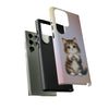Norwegian Forest Cat Giving Heart Tough Phone Case For Samsung. Samsung Case. Compatible with many of Samsung Models. Please See our Samsung model selection list.