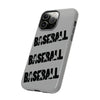 Baseball Tough iPhone Case. Compatible with many of iPhone Models. Please See our iPhone model selection list.