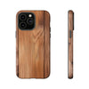 Wood Texture Pattern Tough iPhone Case. Compatible with many of iPhone Models. Please See our iPhone model selection list.