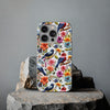 Floral and Bird Embroidery Flexi iPhone Cases. Soft iPhone case. Compatible with many of iPhone Models. Please See our iPhone model selection list.