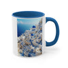 Miniature, Santorini in Greek, coffee mug, Tea mug.