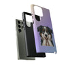 Border Collie Sad Face Tough Phone Case For Samsung. Samsung Case. Dog Lover Phone Case. Compatible with many of Samsung Models. Please See our Samsung model selection list.