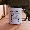 I'm Sorry I Missed Your Call I Was On My Other Line Mug, Coffee Mug, Tea Mug. Funny Fishing Mug.