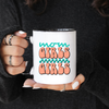 Mom Girl Mug, Mom Mug, Coffee Mug, Tea Mug.