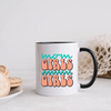 Mom Girl Mug, Mom Mug, Coffee Mug, Tea Mug.