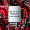 Funny Mama Mug, I don't want to sleep like a baby, I want to sleep like my husband Mug, Coffee Mug, Tea Mug.