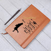 Personalized Women'a Graduation Graphic Leather Journal. Senior Gift.