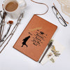 Personalized Women'a Graduation Graphic Leather Journal. Senior Gift.