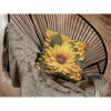 3D Sunflower Throw Pillow.