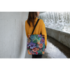 Quill Flowers tote bag, Shopping Bag, Grocery Bag. Three Sizes to Choose From.